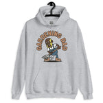 Gardening Blond Hair Dark Skin Tone No-Glasses Bald Beard Dad Hoodie