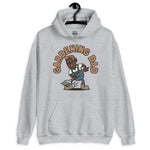 Gardening Brown Hair Dark Skin Tone Glasses Medium Stubble Dad Hoodie