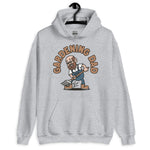 Gardening Brown Hair Light Skin Tone Glasses Bald Beard Dad Hoodie