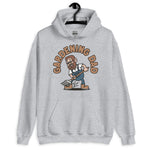 Gardening Brown Hair Light Skin Tone Glasses Short Beard Dad Hoodie