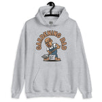 Gardening Brown Hair Tan Skin Tone Glasses Bald Moustache & Chin Beard Dad Hoodie