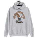 Gardening Brown Hair Tan Skin Tone Glasses Medium Moustache & Chin Beard Dad Hoodie