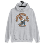 Gardening Brown Hair Tan Skin Tone Glasses Short Stubble Dad Hoodie