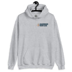 Dangerous Dads Club Hoodie - blue logo with light thumb