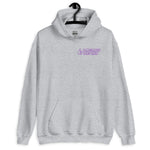 Dangerous Dads Club Hoodie - purple outline logo