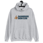 Dangerous Dads Club Hoodie - Blue logo - tan thumb