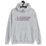 Dangerous Dads Club Hoodie - Red-blue outline logo