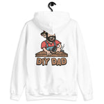 DIY Black Hair Light Skin Tone No-Glasses Beard Dad Hoodie
