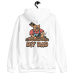 DIY Black Hair Tan Skin Tone Glasses Stubble Dad Hoodie