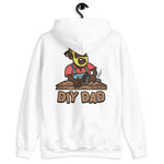 DIY Blond Hair Dark Skin Tone No-Glasses Beard Dad Hoodie