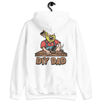 DIY Blond Hair Light Skin Tone No-Glasses Beard Dad Hoodie