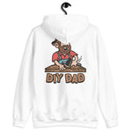 DIY Brown Hair Light Skin Tone No-Glasses Beard Dad Hoodie