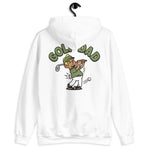 Golf Blond Hair Tan Skin Tone No-Glasses Stubble Dad Hoodie