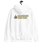 Dangerous Dads Club Hoodie - yellow logo with tan thumb