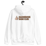 Dangerous Dads Club Hoodie - brown logo with light thumb