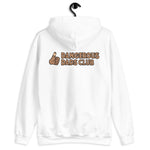 Dangerous Dads Club Hoodie - brown logo with tan thumb