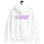 Dangerous Dads Club Hoodie - purple outline logo