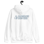 Dangerous Dads Club Hoodie - navy outline logo