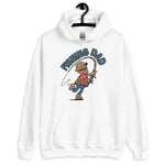 Fishing Black Hair Tan Skin Tone Glasses Stubble Dad Hoodie