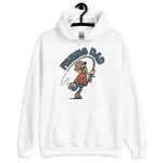 Fishing Blond Hair Light Skin Tone Glasses Beard Dad Hoodie