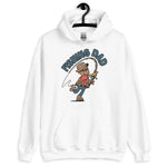 Fishing Blond Hair Tan Skin Tone Glasses Stubble Dad Hoodie