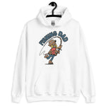 Fishing Blond Hair Tan Skin Tone No-Glasses Beard Dad Hoodie