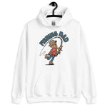 Fishing Blond Hair Tan Skin Tone No-Glasses Stubble Dad Hoodie