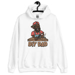 DIY Black Hair Dark Skin Tone Glasses Beard Dad Hoodie