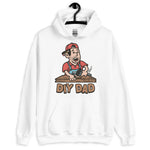 DIY Black Hair Light Skin Tone No-Glasses Stubble Dad Hoodie