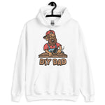 DIY Brown Hair Tan Skin Tone Glasses Beard Dad Hoodie