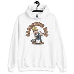 Gardening Blond Hair Light Skin Tone Glasses Medium Stubble Dad Hoodie