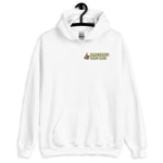 Dangerous Dads Club Hoodie - yellow logo with tan thumb