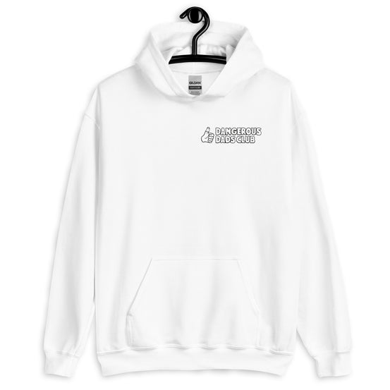 Dangerous Dads Club Hoodie - black outline logo