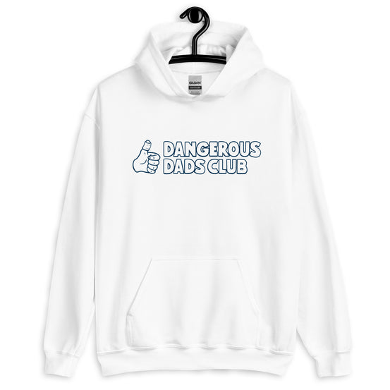 Dangerous Dads Club Hoodie - Navy outline logo
