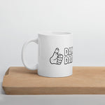 Dangerous Dads Club 11 oz White Glossy Mug – Perfect Gift for Bold Fathers